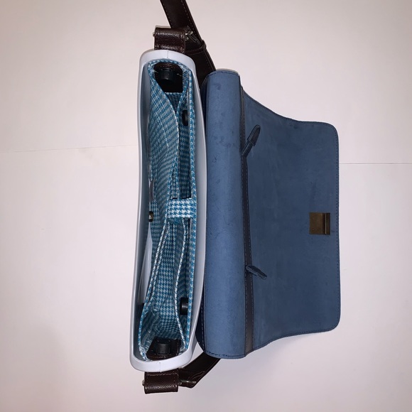 OBag O Bag Folder Messenger Bag With Leather Flap - Picture 10 of 15